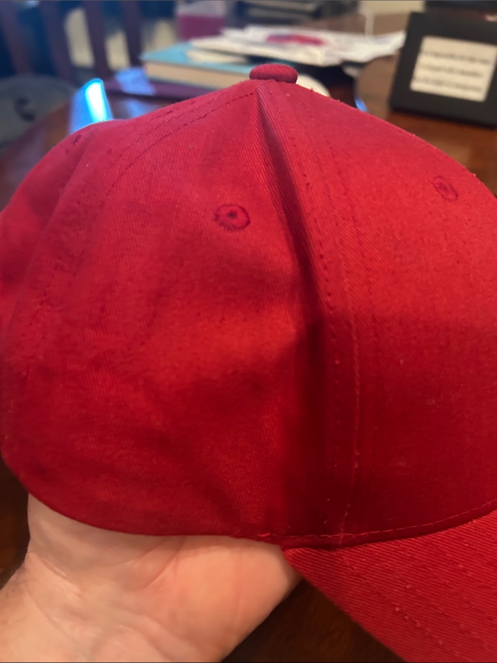 DC Comics Flash Adjustable Red Cap (Read) - Picture 4 of 7